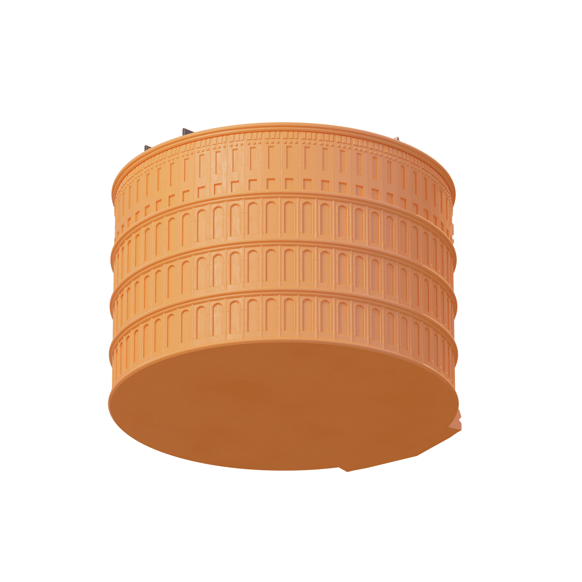 Gladiator Popcorn Bucket 3d model