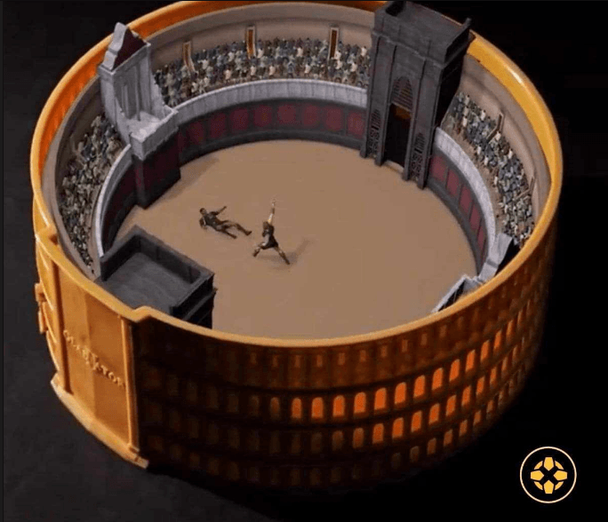 Gladiator Popcorn Bucket 3d model
