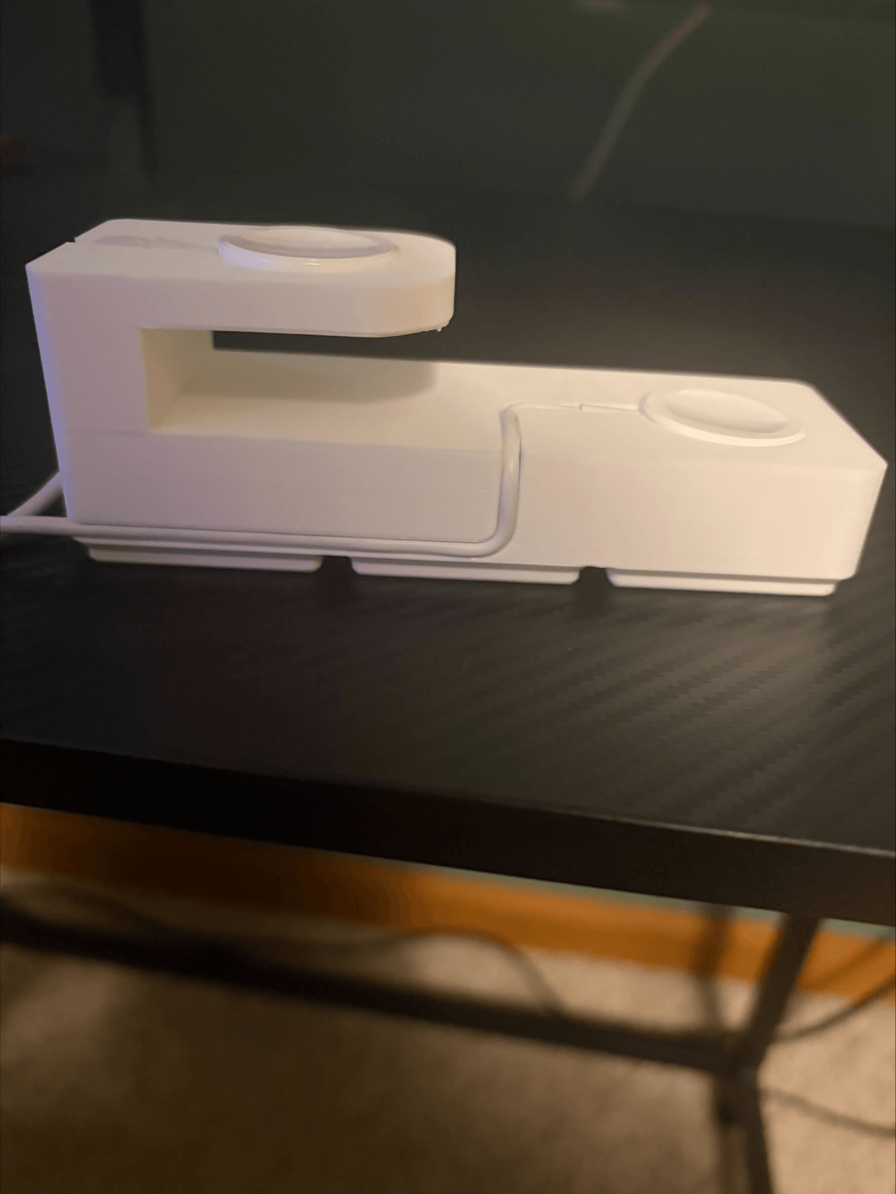 Dual Apple Mag Charger w/gridfinity option 3d model