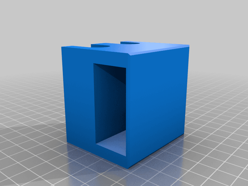 Dice Tray with extra room for landmarks 3d model