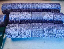 Texture Rollers โ Art Deco Middle Patterns 3d model