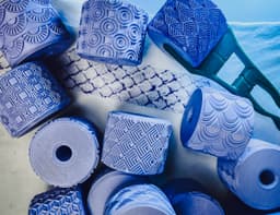 Texture Rollers โ Art Deco Middle Patterns 3d model
