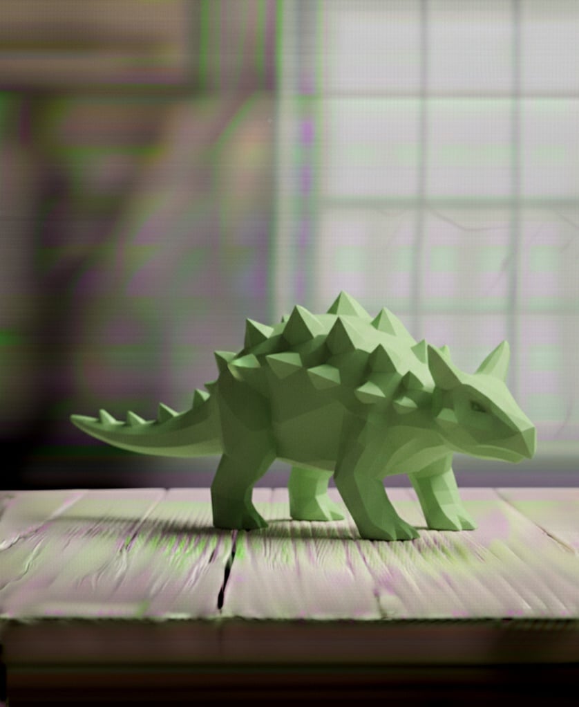 DINO LOWPOLY 3d model