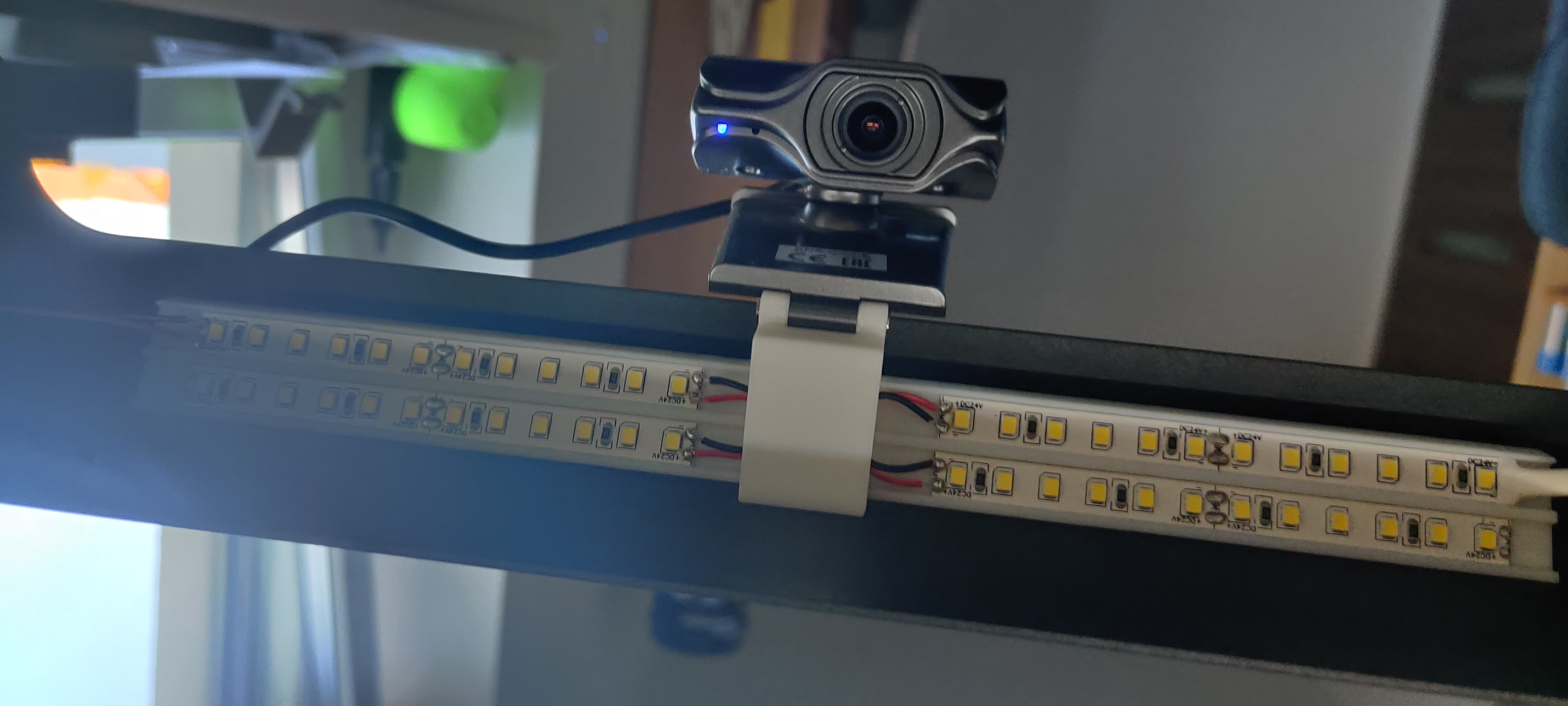 Two Trees Sapphire Plus Magnetic LED strip mounting 3d model