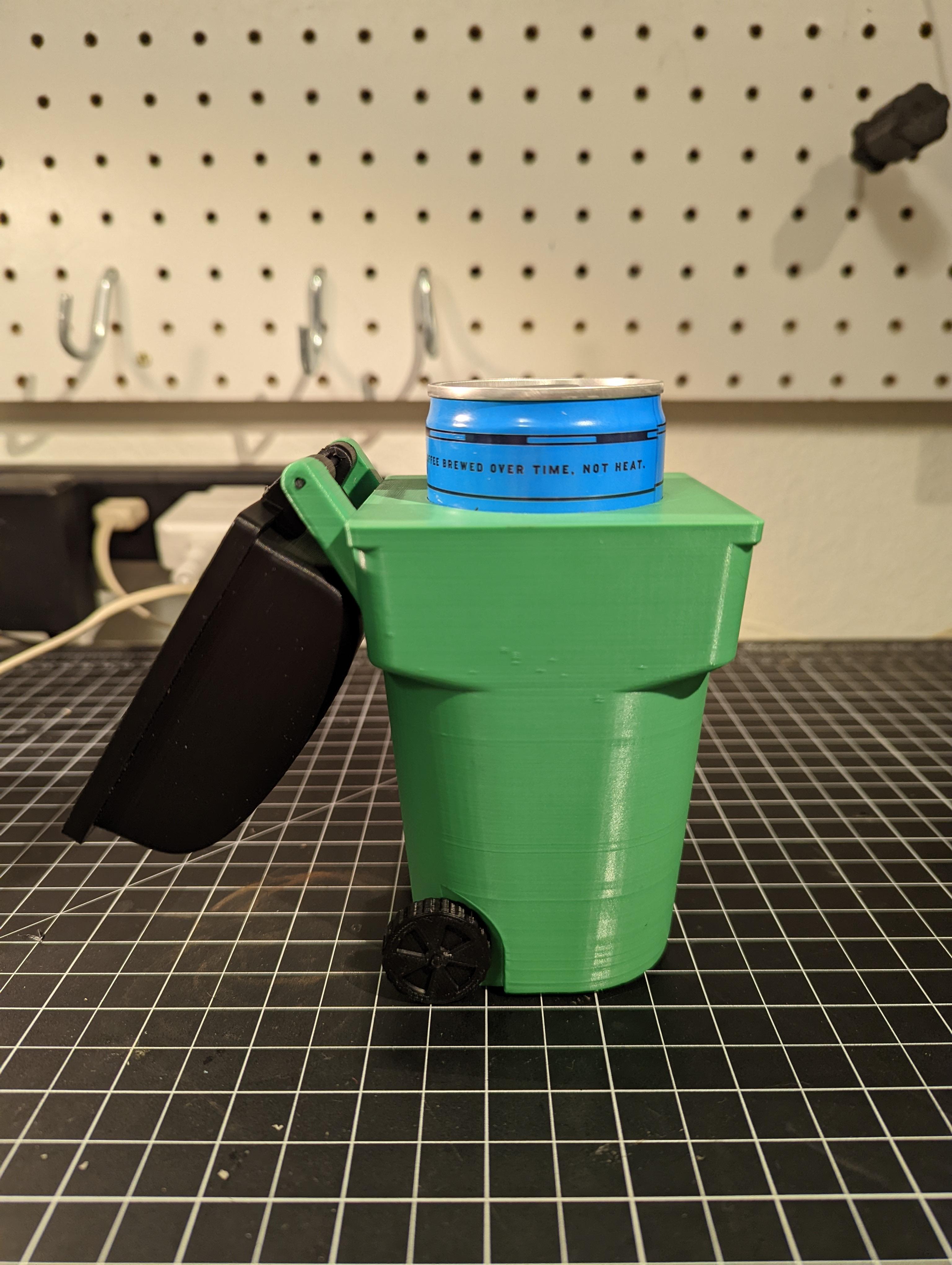 Trash Can Cup 8 oz 3d model