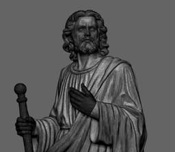 Saint James Less 3D Scanning STL Printable 3d model