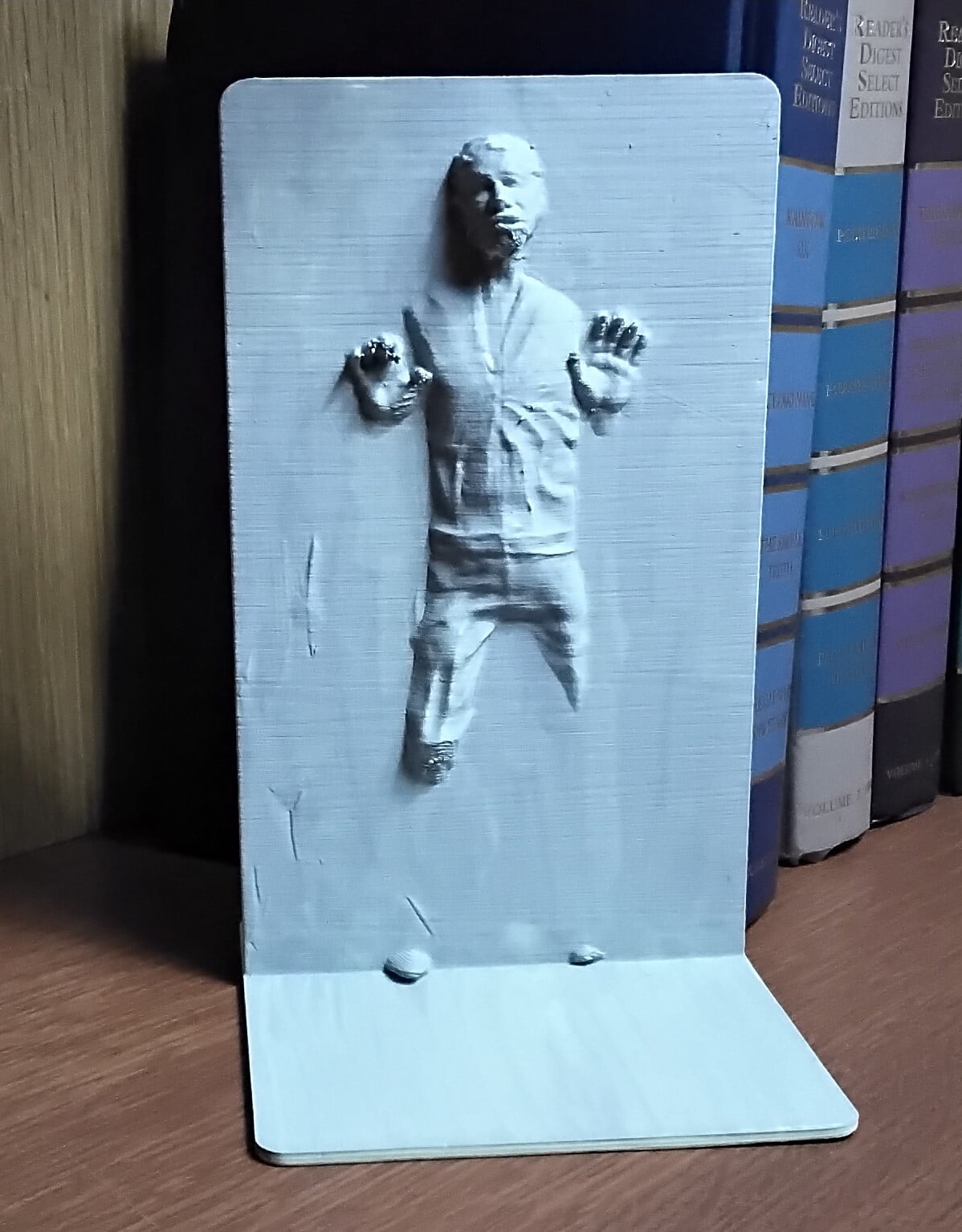 Han Solo in Carbonite Bookends 3d model