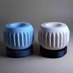 Fidget Spinner Tealight 10 3d model