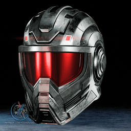 Mr Yosh Helmet 3D Printer STL File 3d model
