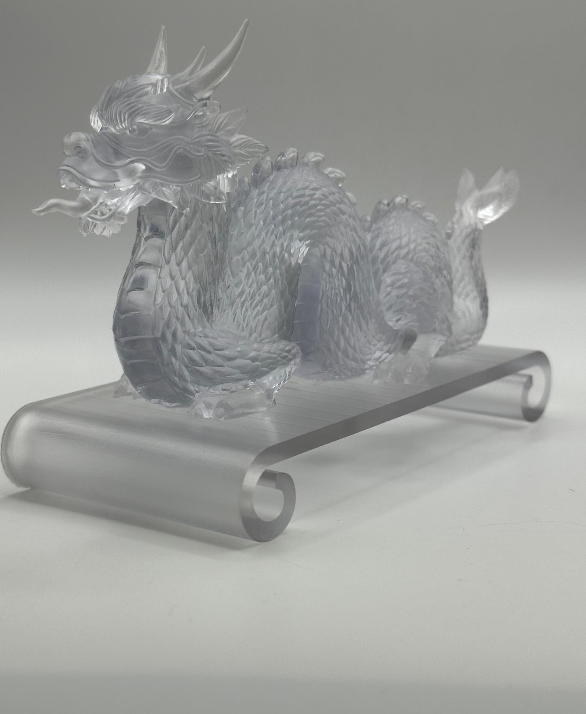 Chinese Dragon -Platform Statue 3d model