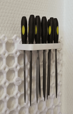 Multiboard Needle file holder 10pcs 3d model