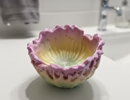 Beautiful Coral Catch-all bowl 3d model