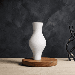 Vase avec un col resserré 3d model