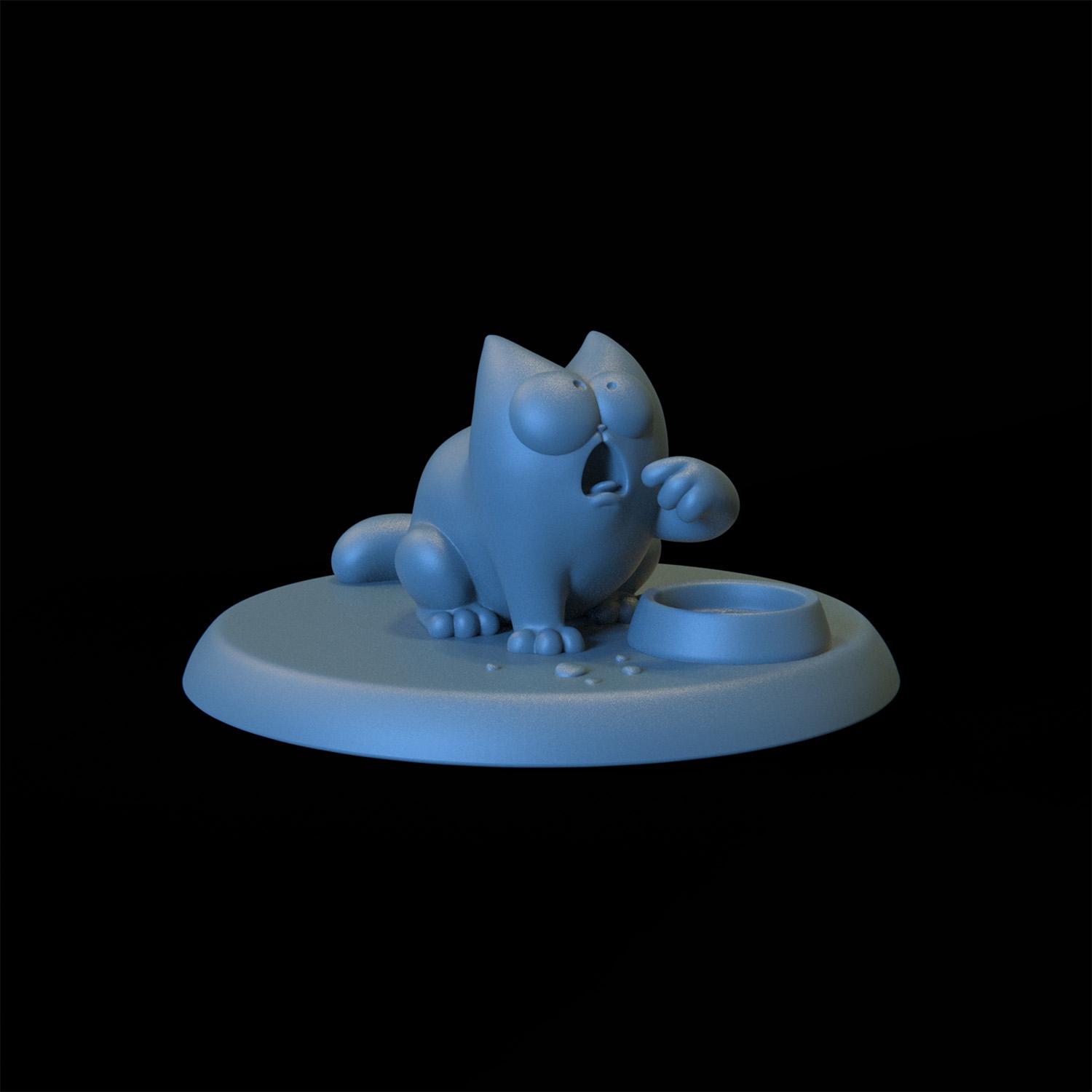 Simon's Cat 3d model