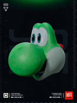 Green Dinosaur Helmet 3D Printer STL file 3d model