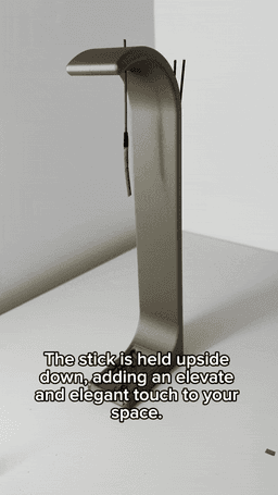 Modern 3D Printed Incense Holder – Sleek and Functional Design 3d model