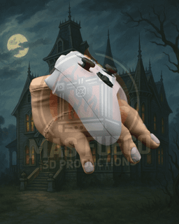 Thing Addams - Hands of Power - Controller Holder Gaming Accessory Stand 3d model