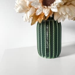 The Inso Vase, Modern and Unique Home Decor for Dried and Preserved Flower Arrangement | STL Fil 3d model