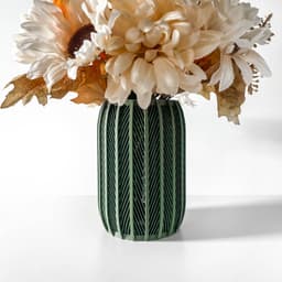 The Inso Vase, Modern and Unique Home Decor for Dried and Preserved Flower Arrangement | STL Fil 3d model