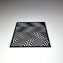 Coaster 6 (Optical illusion set) 3d model