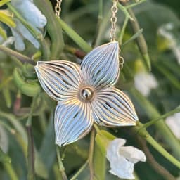 Dogwood Flower Pendant.stl 3d model