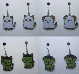 Halloween Monster Mix 16 pack Bundle (No AMS Needed) stl/3mf for swaps 3d model