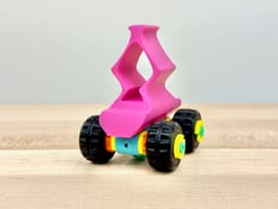 STEMFIE Vehicle Variation - Kooky Kar 3d model