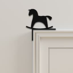 Horse Door Corner Decor 3d model