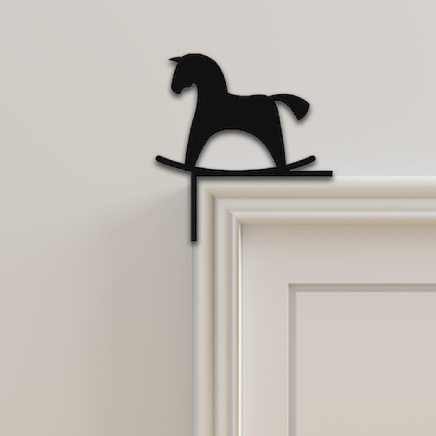 Horse Door Corner Decor 3d model