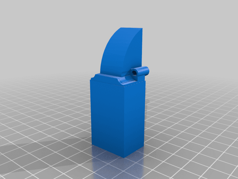RailCore 5015 fan adapter updated 3d model
