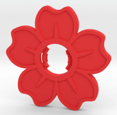 BEYBLADE PETAL STORM | COMPLETE | GHOST SERIES 3d model