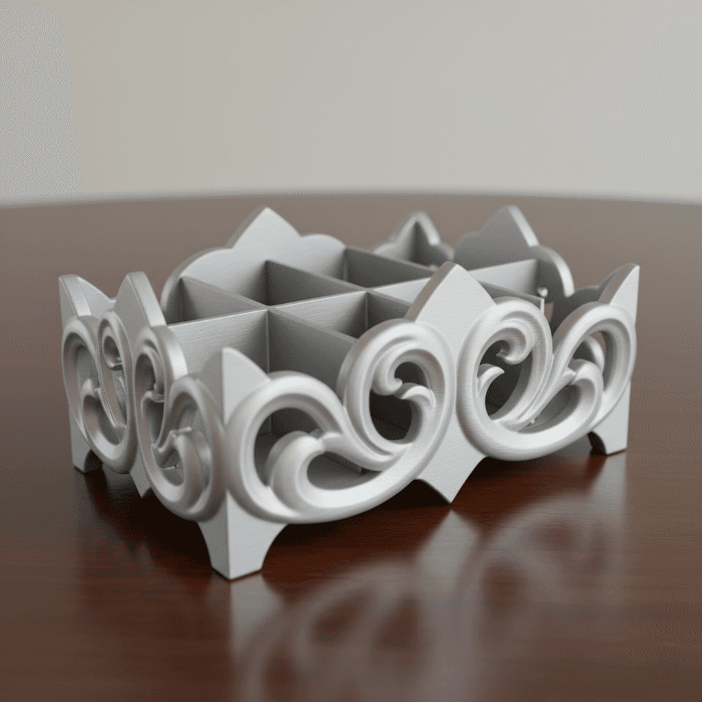 Modern Home Basket 3d model