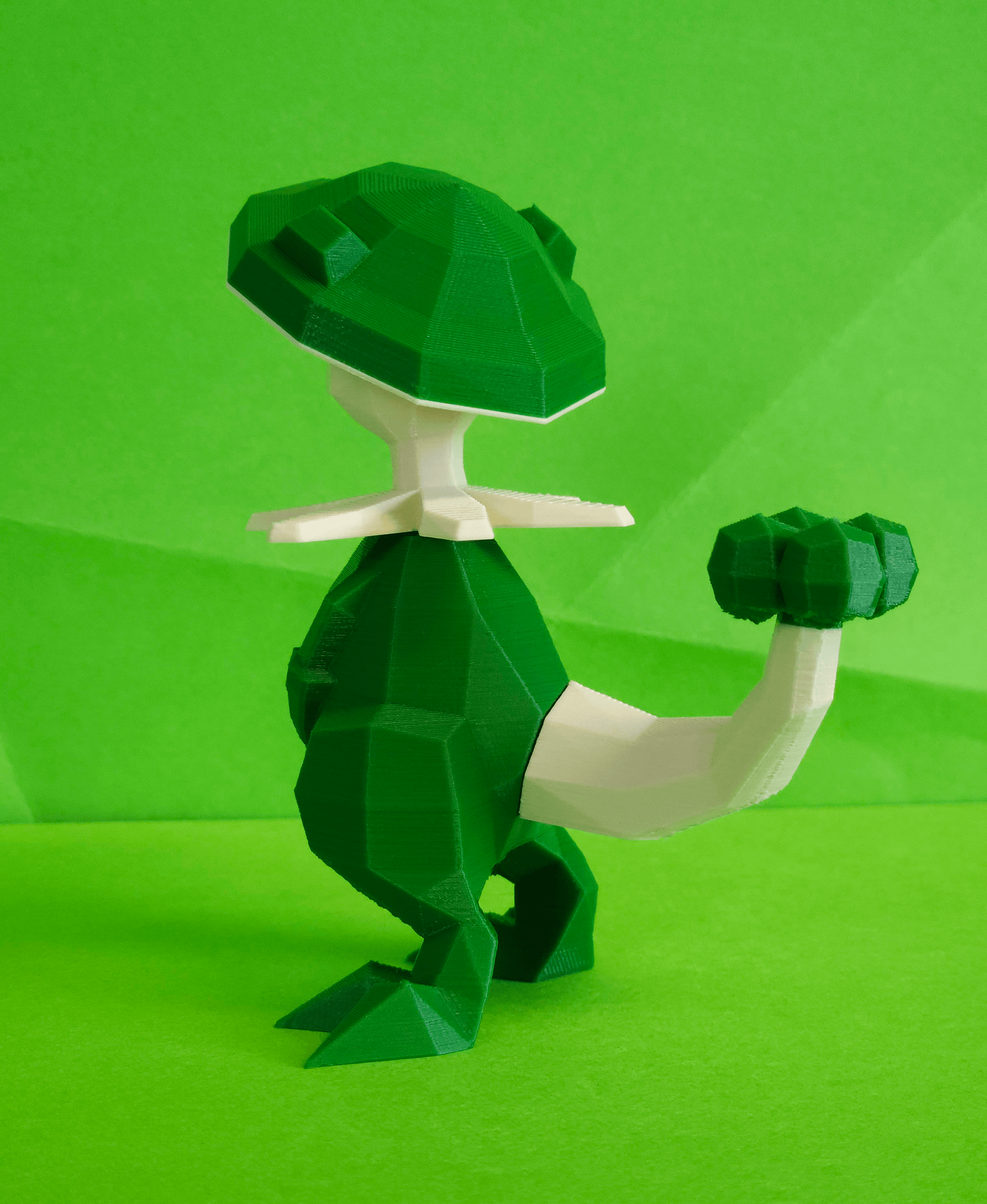 Breloom Low Poly Pokemon 3d model
