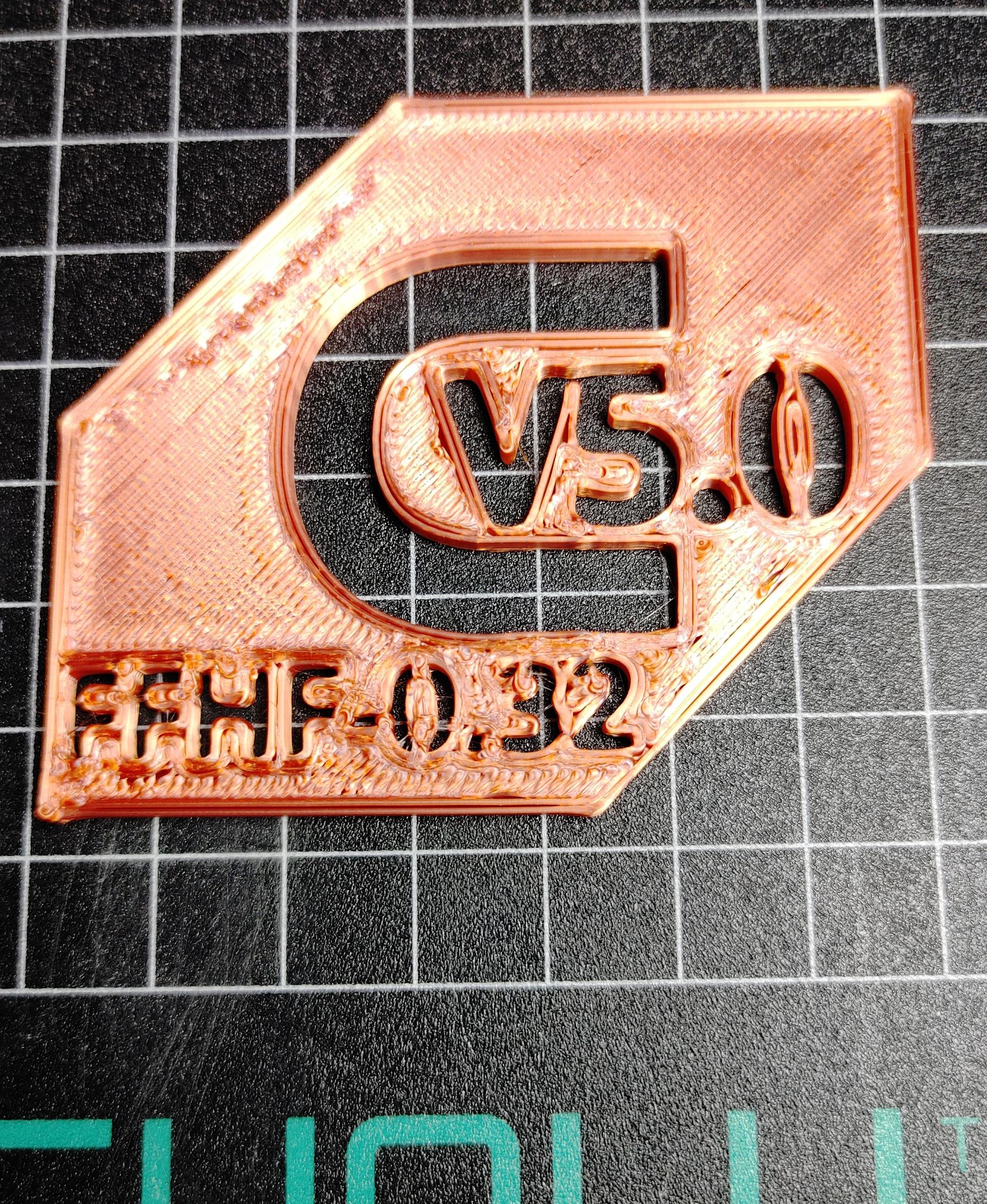 Ver3.4 Cura V5.0 Filament Friday HyperFast Profile - hello chep . thank's for the profile it work's. this was printed on my ender 2 pro - 3d model