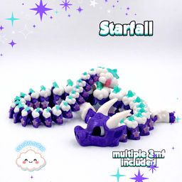 Starfall - Articulated Dragon 3d model