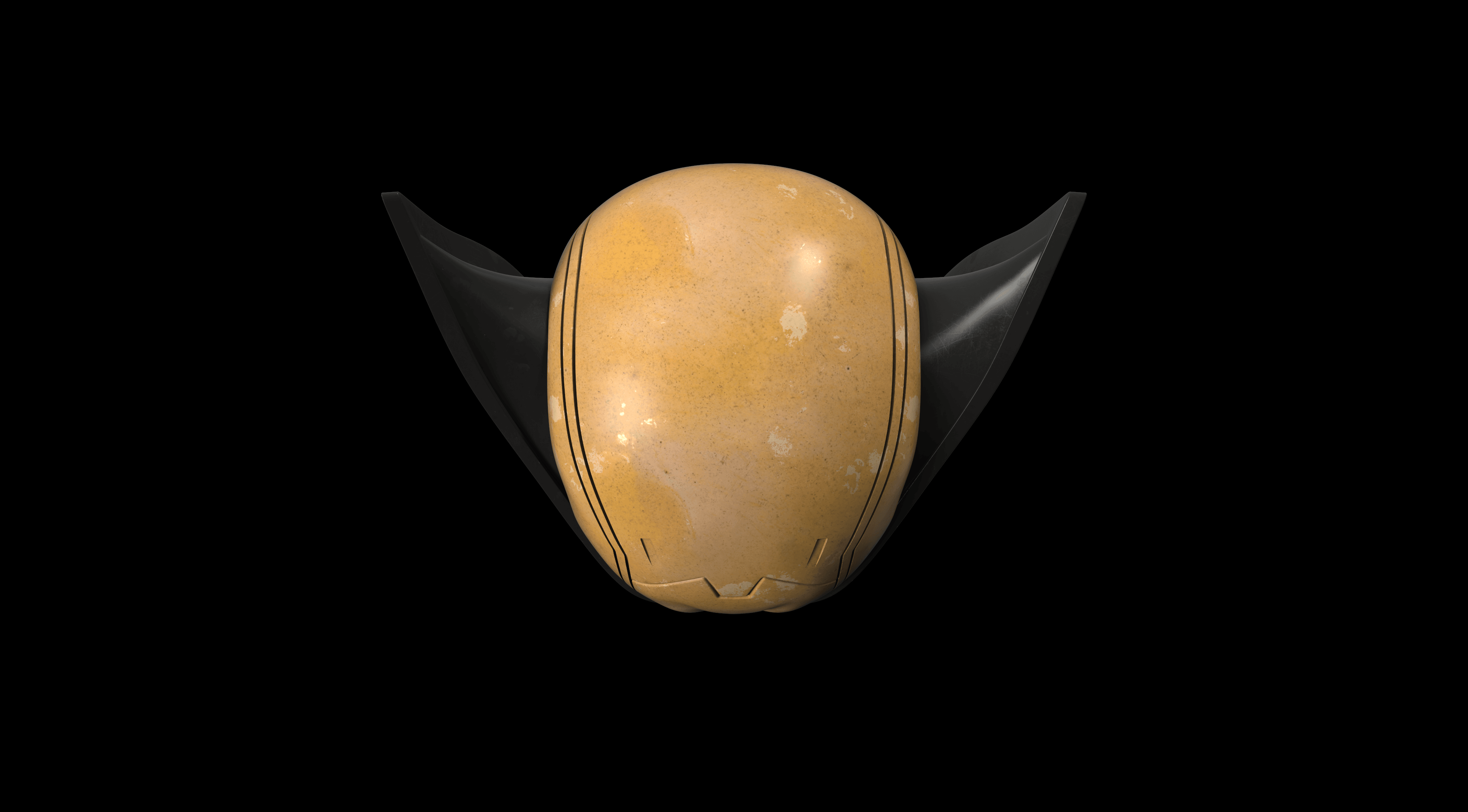 Wolverine Helmet Cowl from Movie 3d model