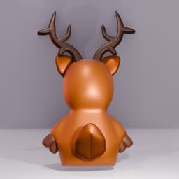 Reno navideño 3d model