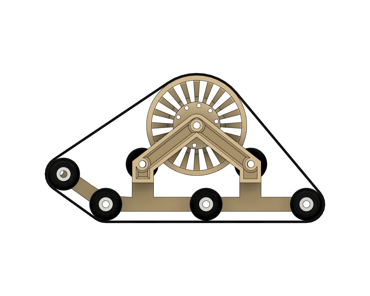 RC Snow tracks 3d model