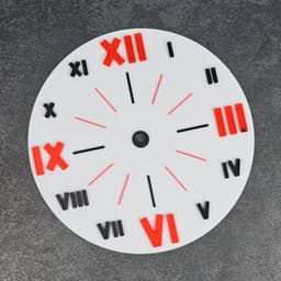 Modern Roman Clock Dial for Standard Clockwork 3d model