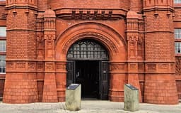 Cardiff Bay Pierhead Terracotta Building Tiles 3d model