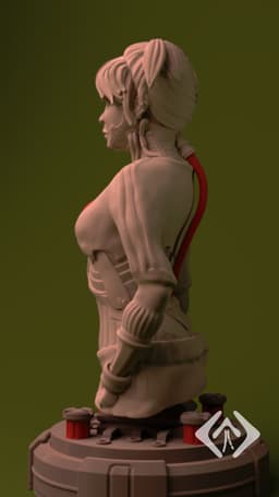 Cyber Girl - System Override Heart Engaged 3d model