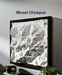 Mount Olympus (Washington) 3d model
