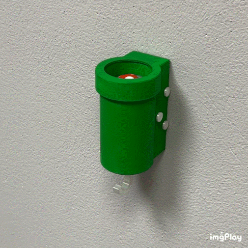 PIRANHA PLANT KEY HANGER 3d model