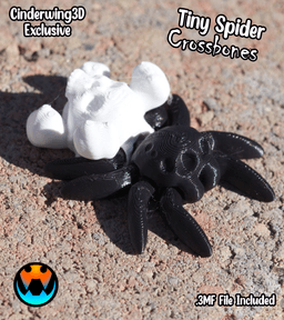 Tiny Spider - Crossbones 3d model