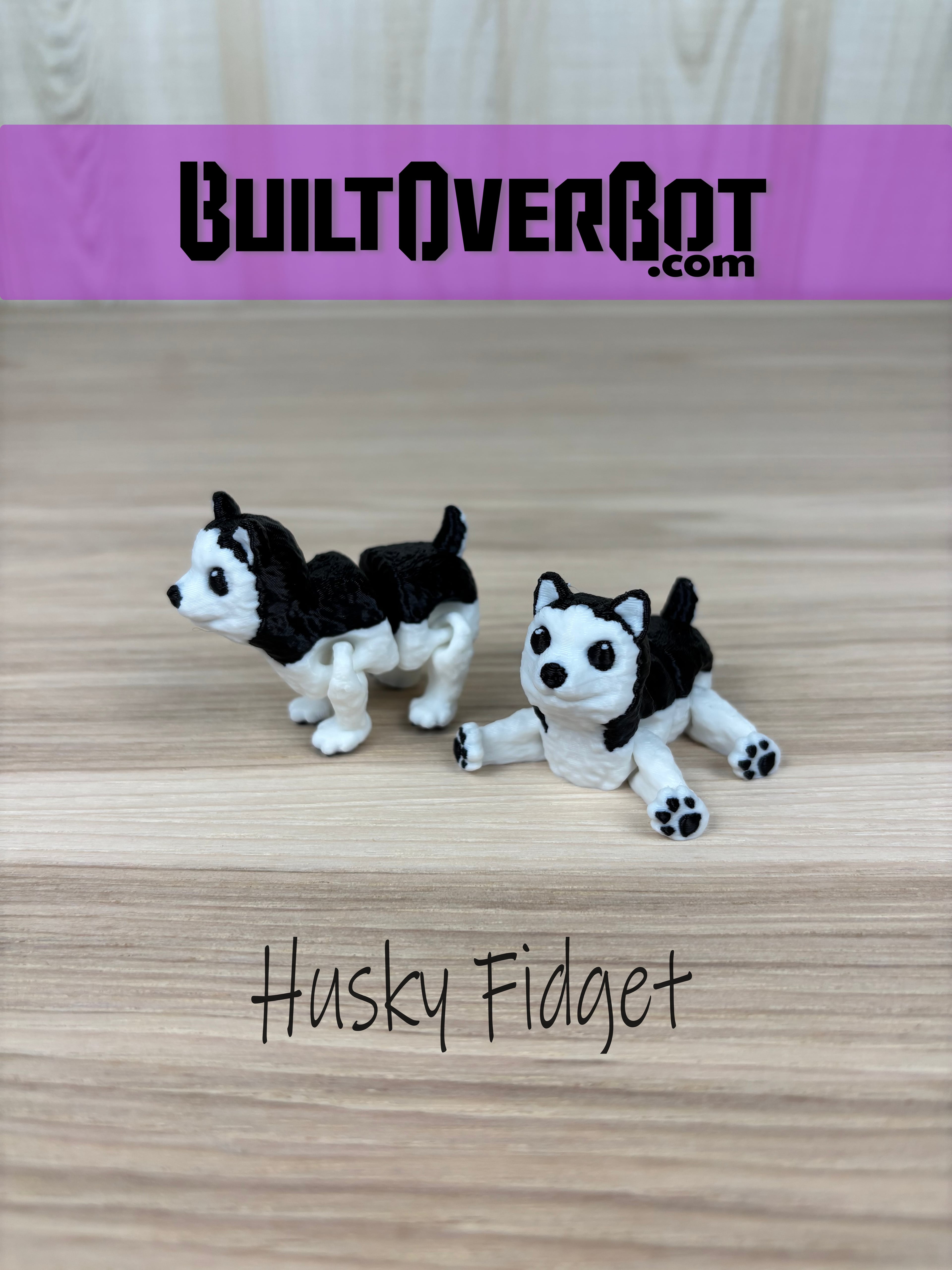 Husky Fidget 3d model