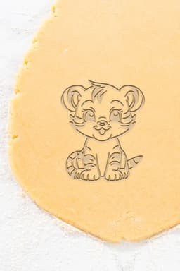 Baby Tiger Cookie Cutter, Biscuit Cutter 3d model