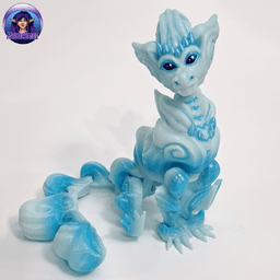 Cloud Dragon - Articulated Dragon 3d model