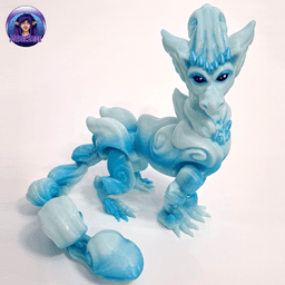 Cloud Dragon - Articulated Dragon 3d model
