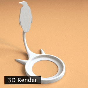 Animal Penguin 3d model