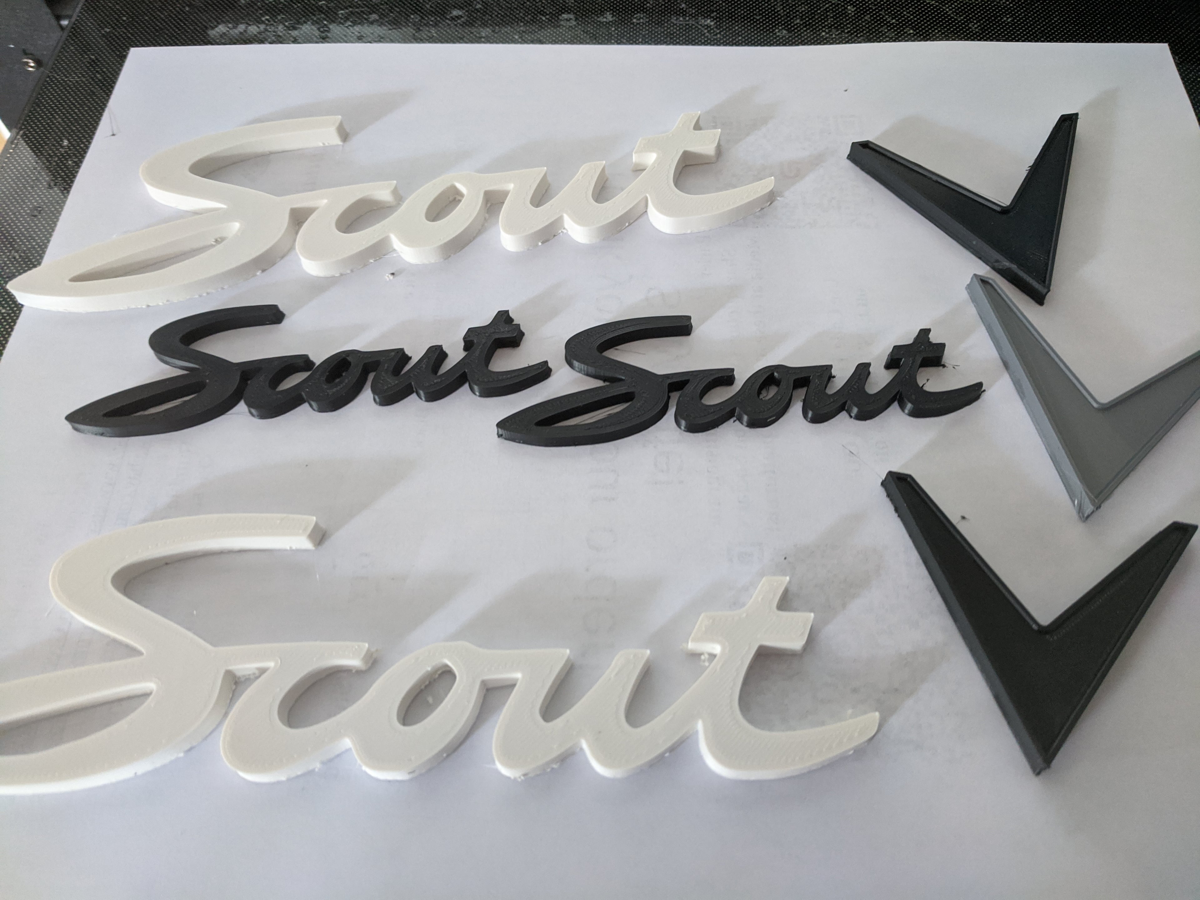 IH Sout 800 Script emblem 3d model
